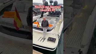 Neuheit aus Spanien: Level 43 ST mit spannenden Ideen #boating