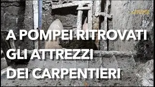 Scoperte a Pompei: ecco gli attrezzi dei carpentieri nello scavo di Civita Giuliana