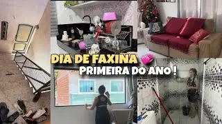 PRIMEIRA FAXINA DO ANO ! CANSEI 🥵