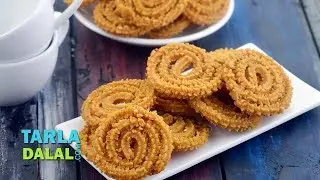Whole Wheat Flour Chakli Recipe by Tarla Dalal