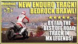 Обзор трассы MX vs ATV: Bedrock Brawl: новая трасса для эндуро