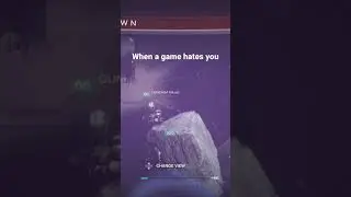 When a game hates you.. - Gaming with B! Destiny 2 #shorts #destiny2