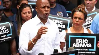 Early NYC mayoral primary results show Adams leading, Yang concedes