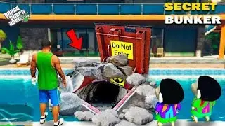 Shinchan and Franklin Found Secret Hidden Bunker Inside Franklin House in GTA 5