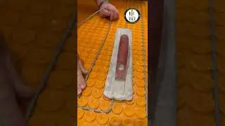 Installing Ditra Heat Cable Into Ditra Duo Uncoupling Mat | #columbiamo #schlutersystems #yfntg