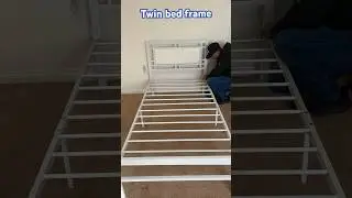 Twin bed frame assemble like a pro fast!!! #furniture #mattress #bed #shots #sofa #amazing