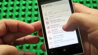 Windows 10 Technical Preview for Phones 10.0.12534.59 installed on Nokia Lumia 520