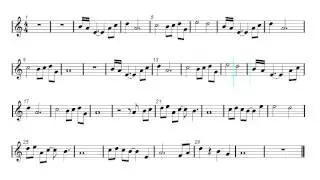 Naruto - Sadness and Sorrow (Sheet music)
