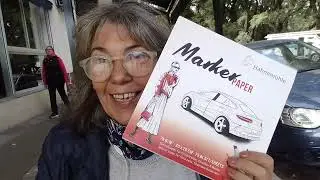 Review: probamos el block MARKER PAPER de HAHNEM&Uuml;HLE especial para estil&oacute;grafos y marcadores.