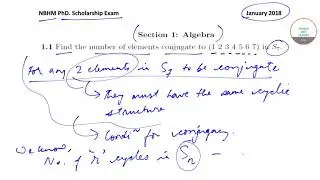 #National Board for Higher Mathematics #(NBHM) #PHD #2018 #SECTION 1 #SOLUTION 1  9836793076