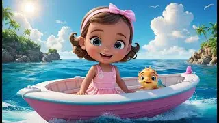 Boat Ocean Adventure | Nursery Rhyme Song for Kids | Ocean Adventure Song for Toddlers