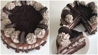 #Oreoludoğumg&uuml;n&uuml;pastası# OREOLU DOĞUM G&Uuml;N&Uuml; PASTASI/ #Yaş#pasta#tarifi#oreo-torte#oreo-Cake#