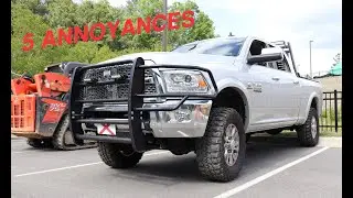 Things I HATE about my Used 4th Gen Ram 2500 - (Cummins Engine) COLD START/REVS