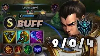 WILD RIFT XIN ZHAO : BUFF IN PATCH 4.1b | NO DEATH RATING S - SEASON 9