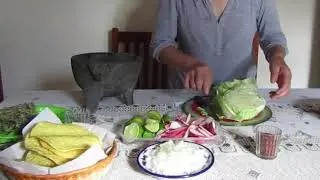Pozole blanco estilo Puebla capital