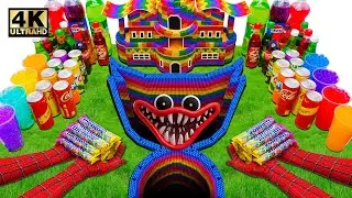 Как сделать из LEGO подземелье Хагги Вугги Хоул, Радужные Орбизы, Гигантскую газировку, Фанту, Ко...