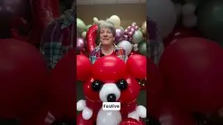 Meet my new Pal! 🎈 This jumbo bear #FestiveBalloons #ValentinesDayVibes