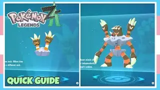 Как эволюционировать Бинакла в Барбаракла в Pokemon Legends ZA | Краткое руководство