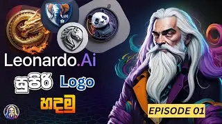 How to Use Ai Logo Generator Feature By Leonardo AI Sinhala | 2025 | TECH WAVES With Razaa