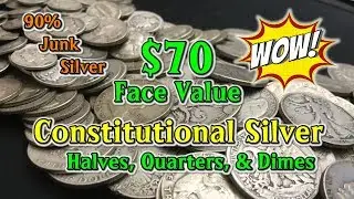 $70 Face Value of Junk Silver (Constitutional | 90%), That's 50.05 oz of Silver Bullion