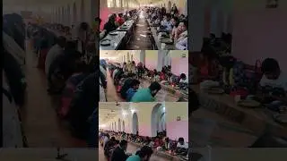 How Prasad Served At Mayapur Iskcon 🙏❤ #harekrishna #iskcontemple #prasadam #mayapur #subscribe