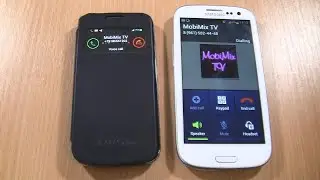 Over the Horizon Incoming  & Outgoing call at the Same Time Samsung Galaxy S3 white +S4 mini