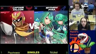 Psychoace Vs. Nickel Losers Round 3 Part 1 - Manti's Smash Down 15