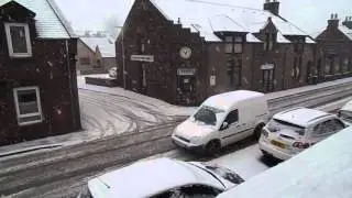 2ND OF MARCH - OMG WHAT A SNOW IN TURRIFF HD
