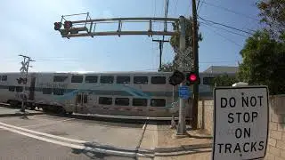 Amar Road Railroad Crossing in West Puente Valley/City of Industry, CA [4K]