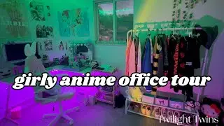 OFFICE TOUR (girly anime vibes)