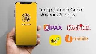 Cara Reload/Topup Prepaid guna Maybank2u Apps