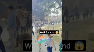 🇮🇳 School Republic Day Parade 😍 | Tiranga Love ❤️ #26January #Shorts
