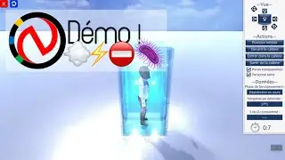 Nashma: 3D simulation of a multifunctional disinfection booth