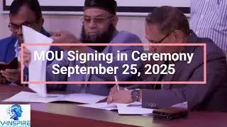 MOU Signing in ceremony between V INSPIRE Foundation & MJCET