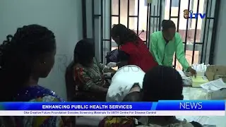 Oke Creative Future Foundation Donates Screening Materials To UBTH Centre For Disease Control