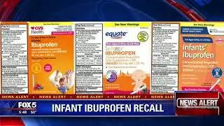 Infant Ibuprofen recall