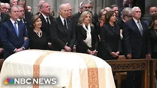 Leaders and family pay tribute to former Vice President Dick Cheney