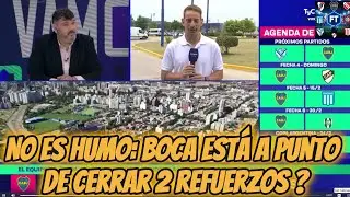 BOCA ACTIVA EL MERCADO: llegan refuerzos