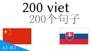200 viet - Č&iacute;nsky jazyk - Slovensk&yacute; jazyk