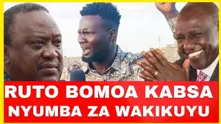 RUTO BOMOA NYUMBA ZA WAKIKUYU!!OMOS 1HOUR SEND STRONG MESSAGE PRESIDENT RUTO 