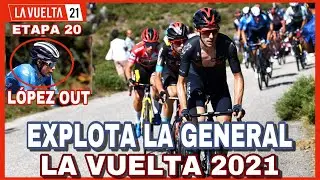 RESUMEN ETAPA 20 ➤ LA VUELTA a España 2021 🇪🇸 Todo Por Los Aires