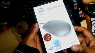 dell mouse unboxing | dell mousems116|low Budged mouse
