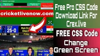 🏏 Transforming My Cricket Live Scoring Website to a Green Theme + New Channel Announcement! 🎯