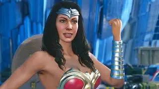 Supergirl vs Wonder Woman All Dialogues