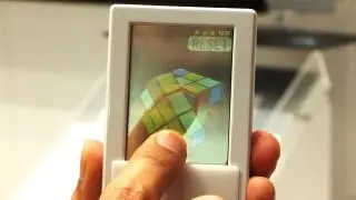 Transparent dual-touch display Android smartphone prototype #DigInfo