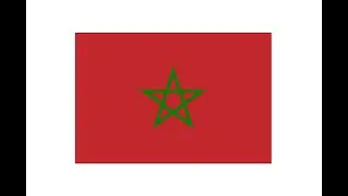Morocco, Draw Flag of Morocco using Python Turtle Graphics