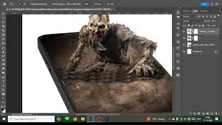 Popout Zombie Effect | Adobe Photoshop | #adobephotoshop #photoshop #horror #edit #zombie