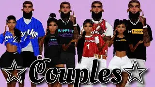 IMVU| ♡6 couple outfits♡