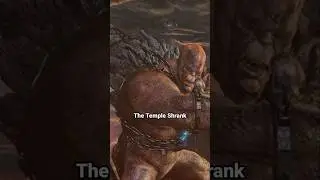 Why did the Pandora&rsquo;s Temple on Cronos&rsquo;s back Shrink in God of War ? #shorts #godofwar #kratos