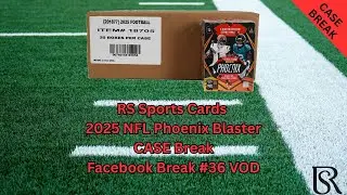 2025 NFL Phoenix Blaster CASE Break! Facebook Break 36 VOD